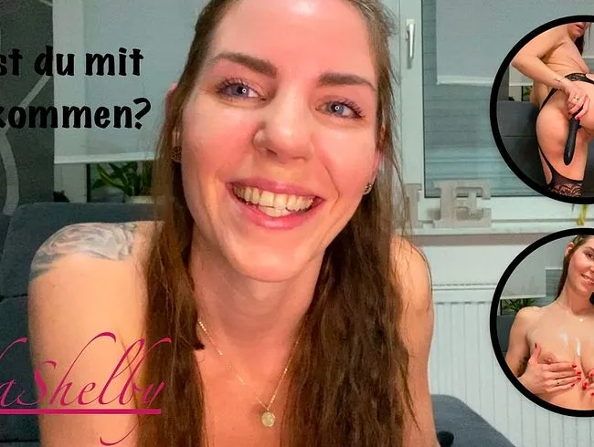 Oh fuck, wie nass und eng! Willst du mit mir kommen? Plus kleine Überraschung!