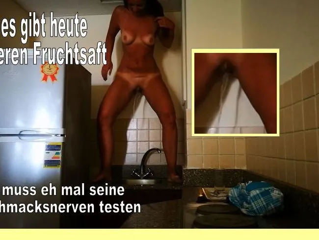 In Opas Küche gepisst, während Opa 4m entfernt sitzt