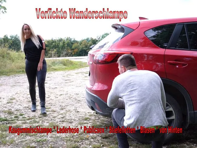 Wanderschlampe Public Sex, Lochstopfung an der Hauptstraße