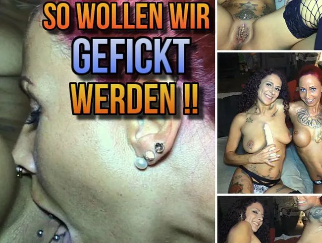 Fick-Anleitung für USER !! Zwei Pussys für dich !