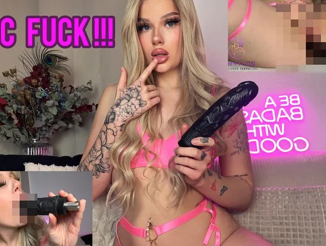 Ich wurde von einer BBC Fuck Machine gefickt!