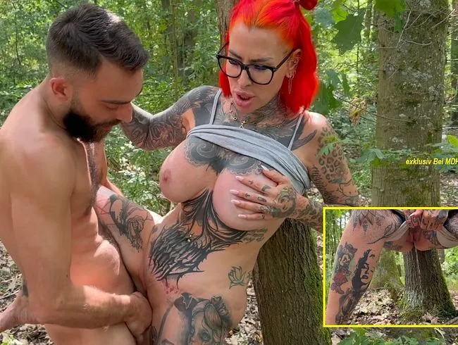 Beim Wildpinkeln erwischt ! Jungstecher fickt mich blank in meine MILF-Fotze !