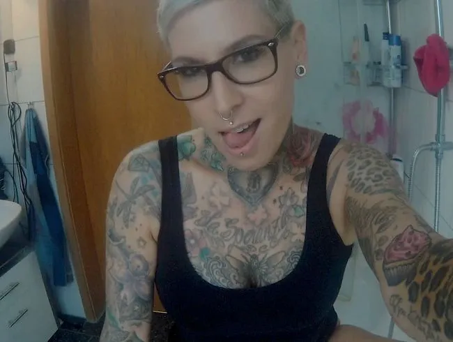 Mein erstes mal selbst gefilmt NS Dusche mit der Action Cam