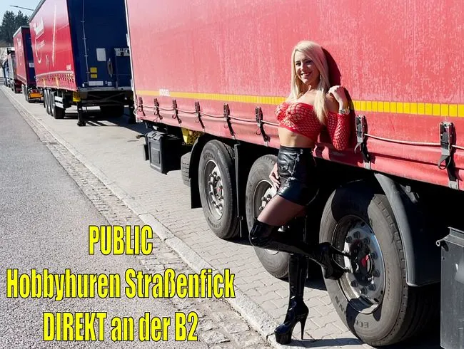 100% realer Public Hobbyhuren AO Straßenfick DIREKT an der B2! Kommst Du auch vorbei?
