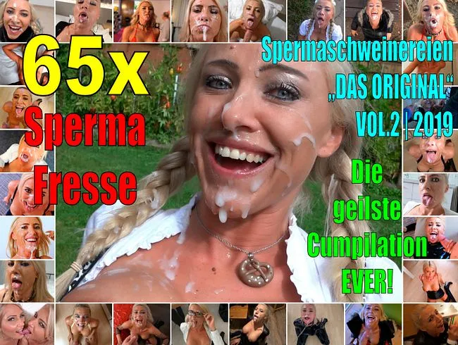 Best of Spermafresse | 65 x Spermaschweinereien! Rückblick 2019 Vol.2! SPERMA SPERMA SPERMA