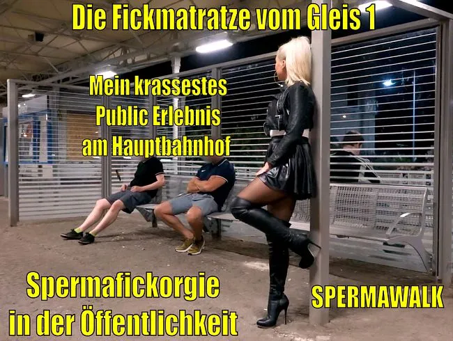 Mein krassestes Public Erlebnis am Hauptbahnhof | Spermafickorgie am Gleis 1! SPERMAWALK