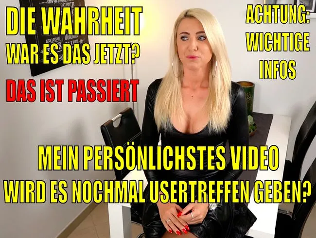 WAR´S DAS JETZT - Wird es nochmal Usertreffen geben? DAS ist passiert und so geht es weiter...!