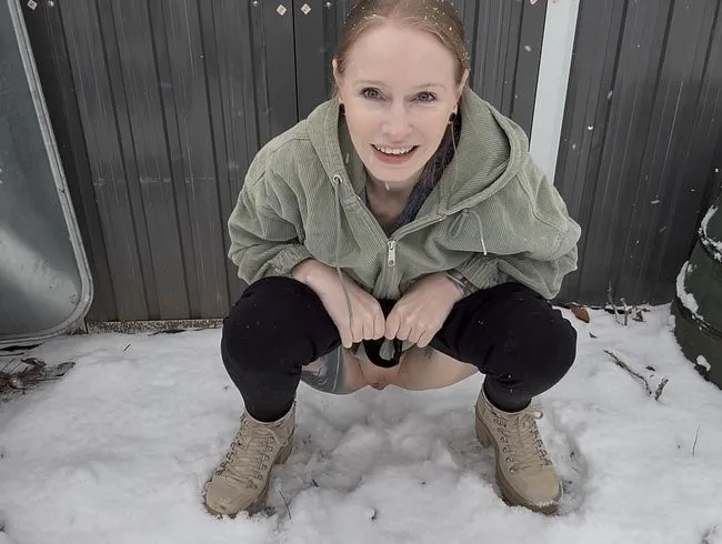 Gelber Schnee ist IBAH!