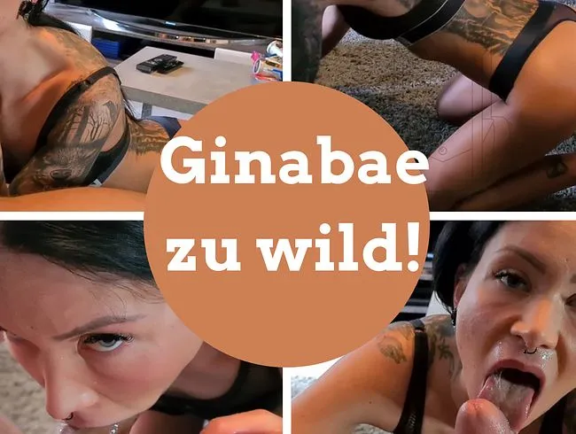 Zu Wild!! Krasse Mundbesamung - User spritzt mir Riesenladung ins Maul