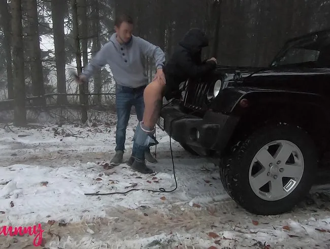 Im Woid dawischd und gfesslt bestraft