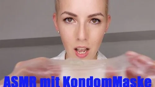 ASMR mit  KONDOMMaske