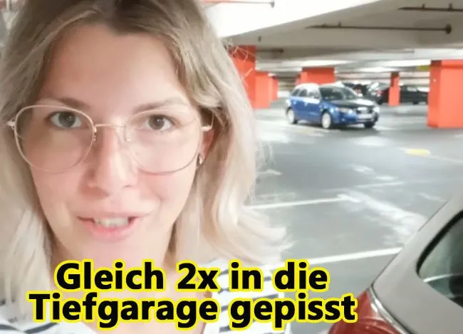 Gleich 2x in die Tiefgarage GEPISST