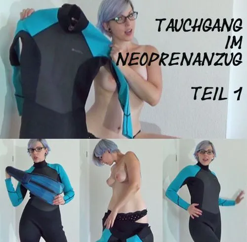 TAUCHGANG IM NEOPRENANZUG Teil 1