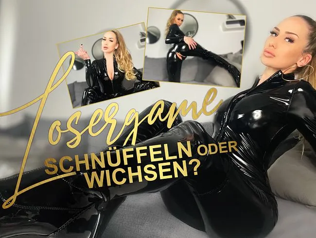 LOSERGAMES! Schnüffeln oder wichsen?