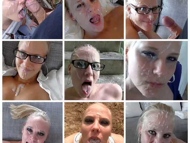50x Gesichtsbesamung - Best of Facial Queen Lara
