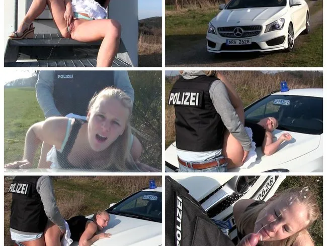 Die POLIZEI fickt mich - Krasse Strafe fürs pissen