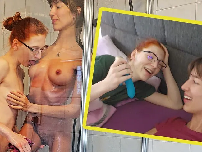 Bin ich doch bi? FinaFoxy besorgt es mir in der Dusche!