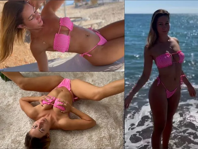 Creampie für Badenixe Lia!