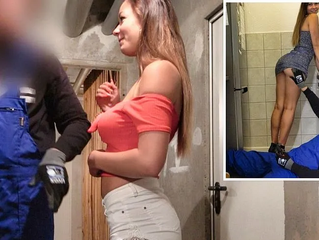 Verführt! Treuen Handwerker zum Sex benutzt!