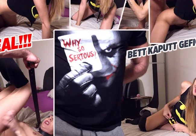 Why so serious??? Joker fickt mein Bett kaputt!!!