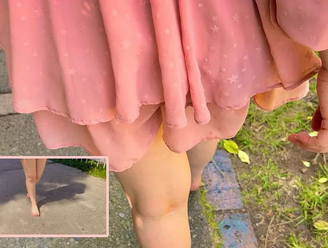 Barfuß in der Öffentlichkeit gehen ****Fußfetisch *******