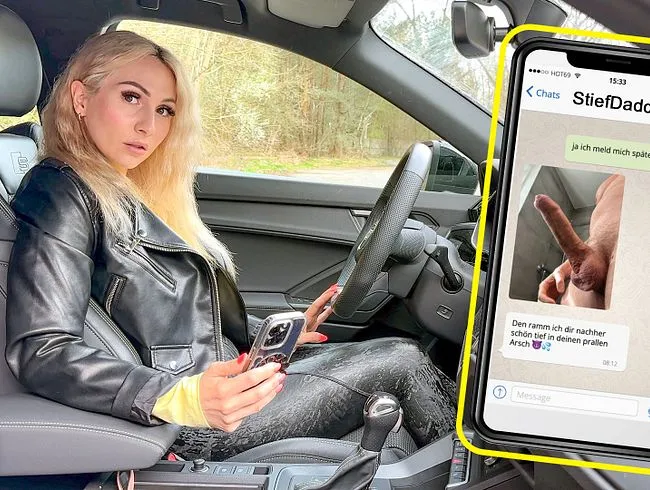 DICK PIC VON STIEFDADDY - danach spritzte er mir tief in den Arsch