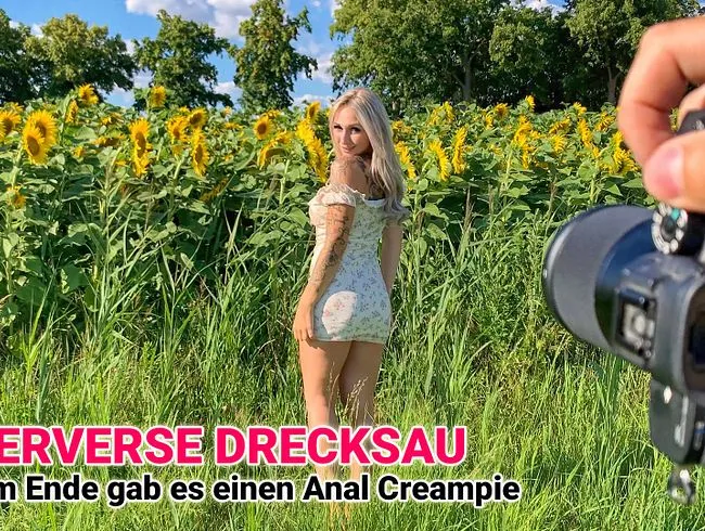 Perverse Drecksau - und am Ende gab es einen Anal Creampie