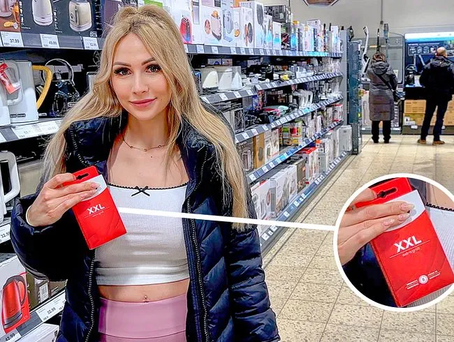 Spontanes Fickdate aus dem Supermarkt!