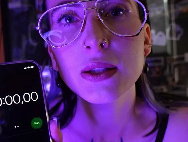 Countdown, Spritz in 2 Minuten in meine Fotze oder du darfst nie wieder!!