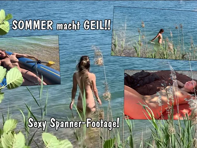 SOMMER macht GEIL!! Sexy Spanner-Footage! (Soft-Clip)