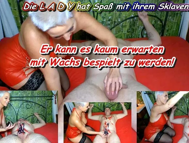 Die heiße Wachsbehandlung am Morgen