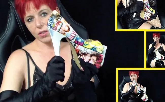 Spritz ab! Deine Herrin will dein Sperma auf ihren Heels