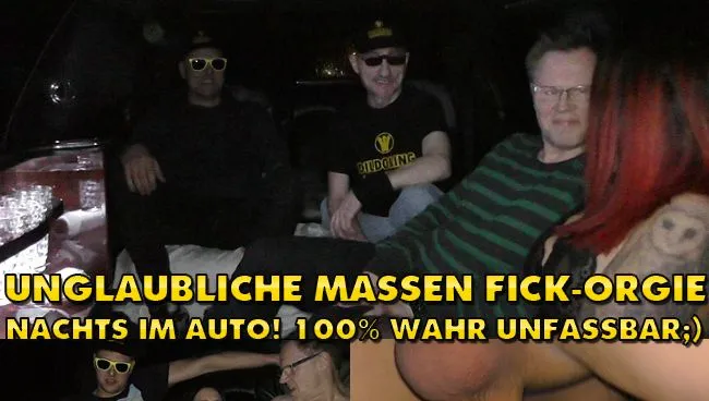 Unglaubliche Massen Fick-Orgie Nachts im Auto! 100% WAHR Unfassbares Erlebnis!
