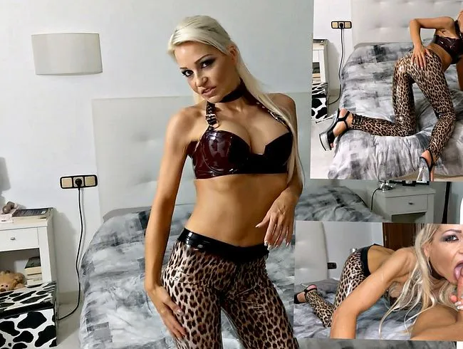 Schüchterner Nachbarsbubi kriegt LATEXFICK verpasst !