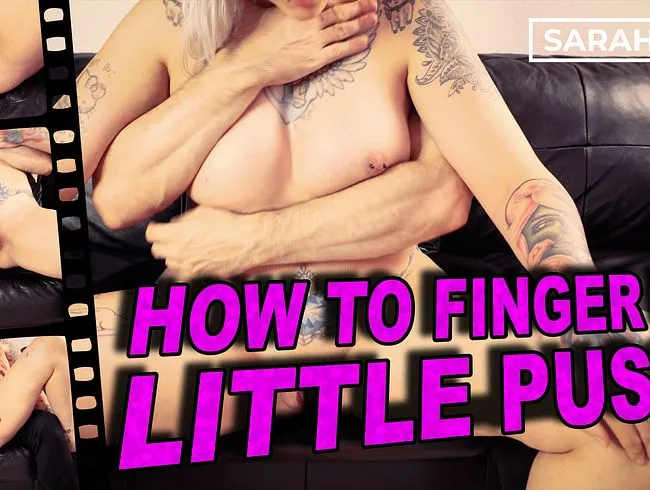 Finger mich, Steck mir ein oder zwei Finger rein. Mach dass ich komme!