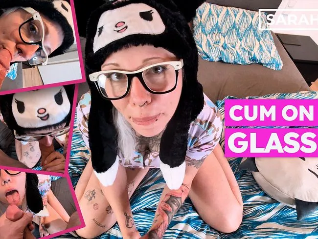 Spritz mir auf die Brille, in den Mund und ins komplette Gesicht!