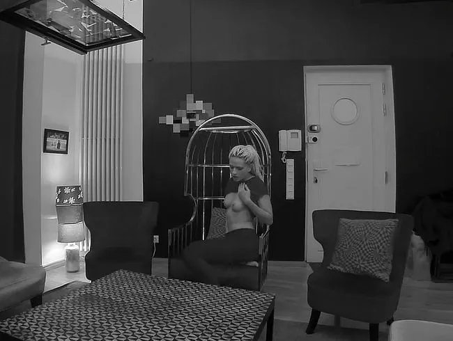 Fuck! Überwachungskamera filmt mich heimlich!