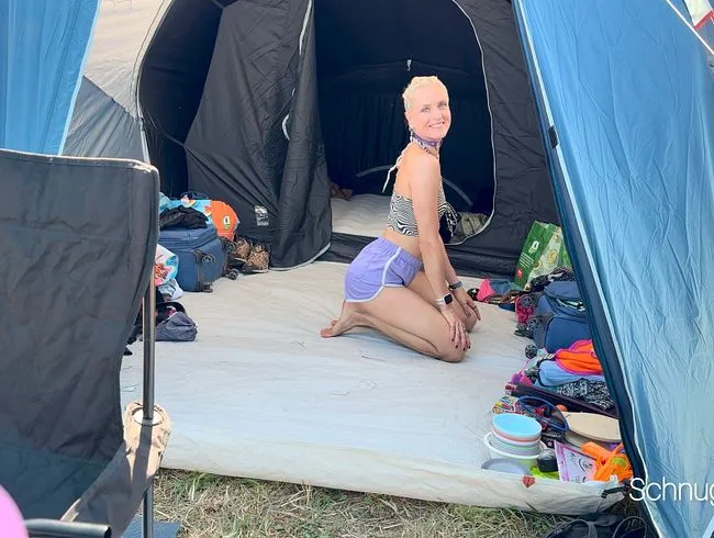 Heimlicher Fremdfick auf dem Festival!