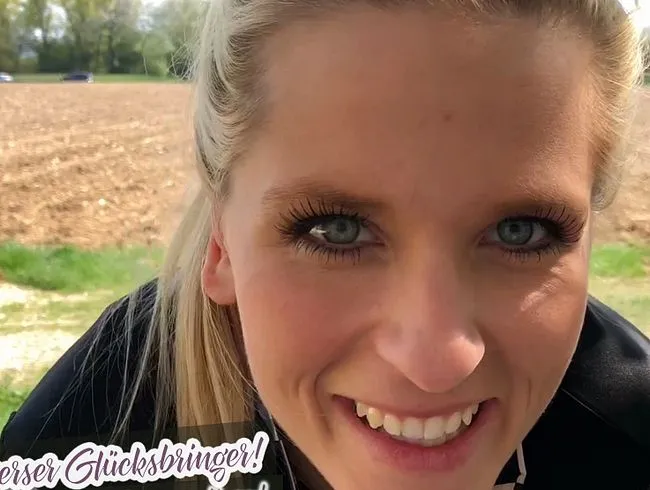 Perverser Glücksbringer! Als Profi wäre ich sicher rausgeflogen!!