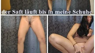 der Saft läuft bis in meine Schuhe