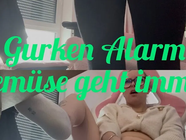 Gurken Alarm - Gemüse geht immer !!!!