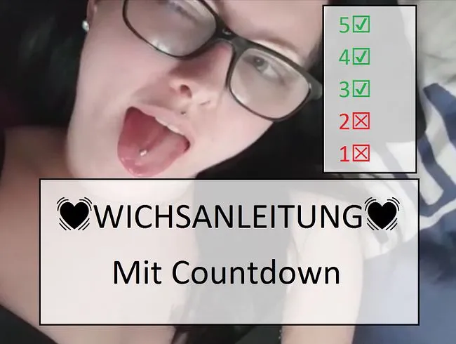 Wichsanleitung mit Countdown