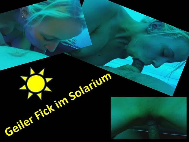 Geiler Fick im Solarium...Psst leise!!