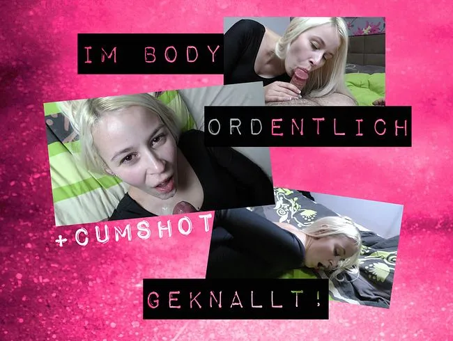 Im Body ordentlich geknallt