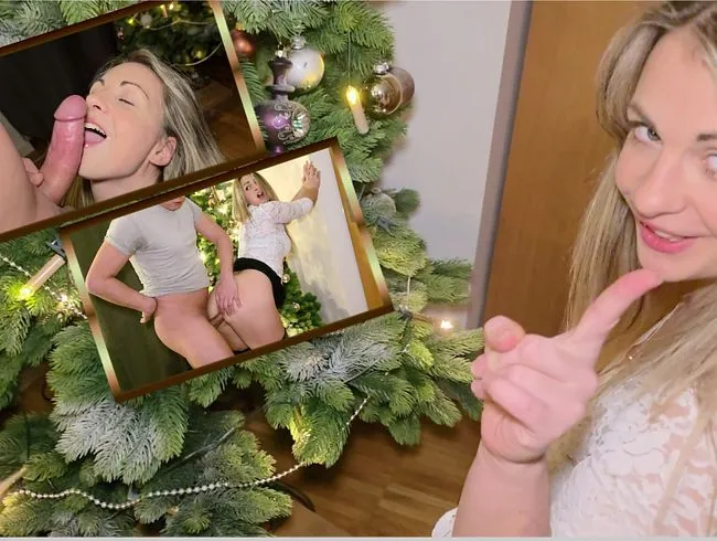 Heißer Tease statt Bescherung – sie spielt mit seiner Geduld