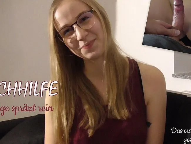 NACHHILFE Kollege spritzt rein