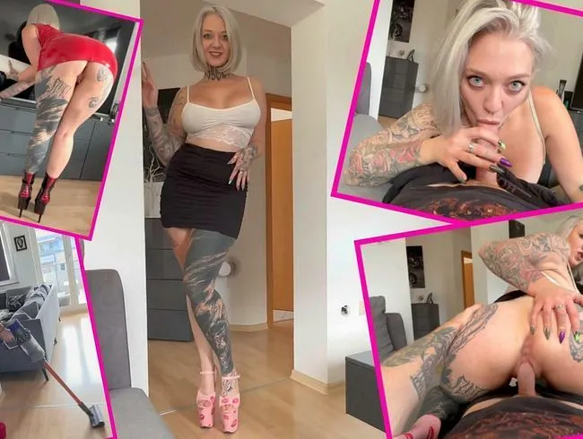 Ist deine Alte auch so geil? Die perfekte Hausfrau stets zu diensten