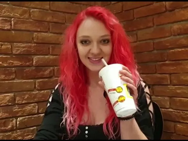 Mutprobe im Fastfood Restaurant